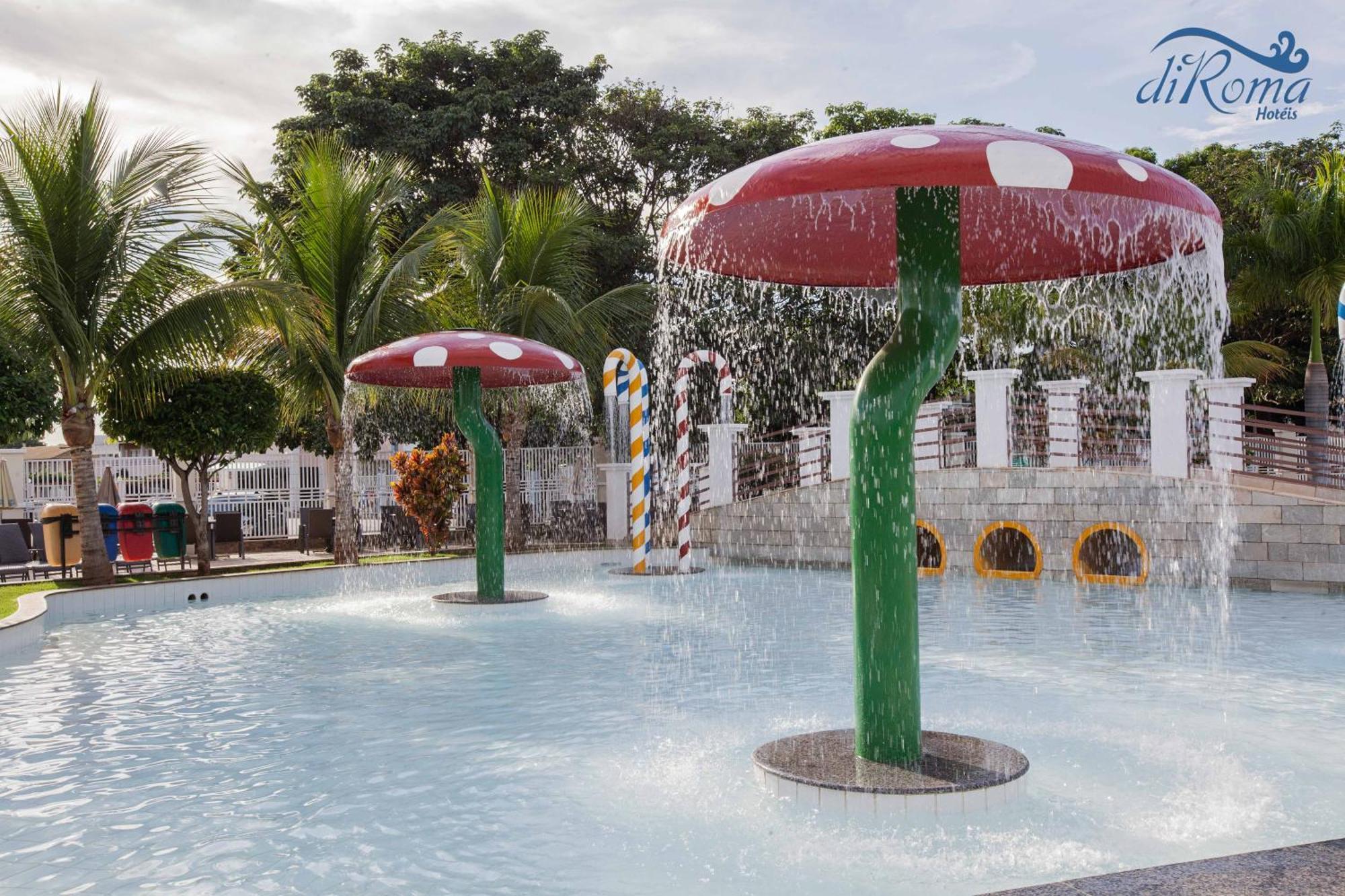 Di Roma Lacqua Caldas Novas Park 24H, Com Roupas De Cama E Banho エクステリア 写真